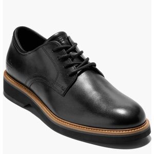 Black Leather Men's Dress Shoes